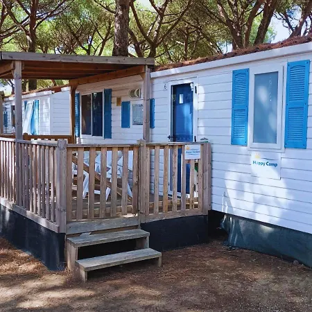Campsite Happy Camp Mobile Homes In Lido Di Sesto Boats&restaurant
